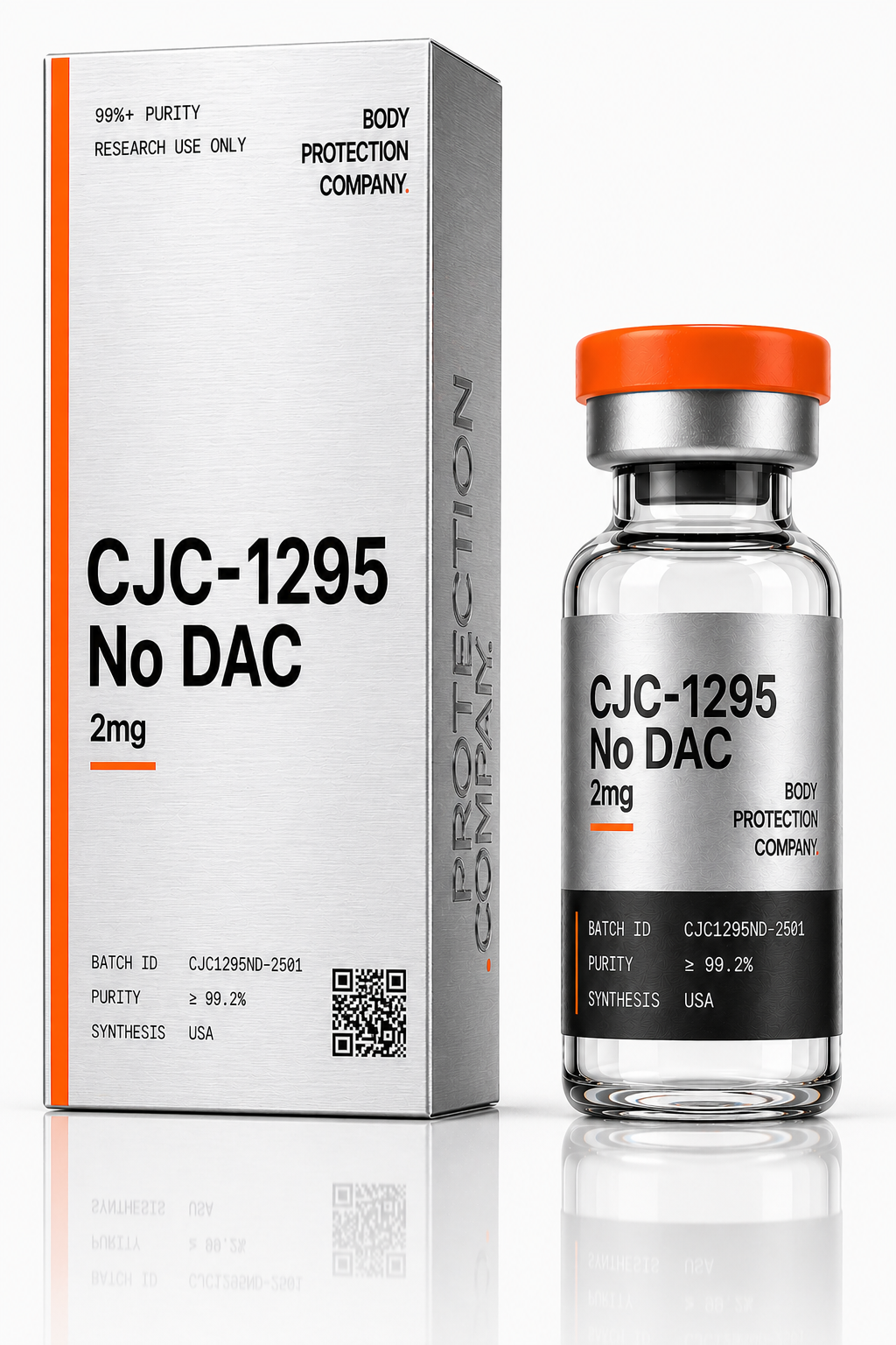 CJC-1295 No DAC Body Protection Company product mockup